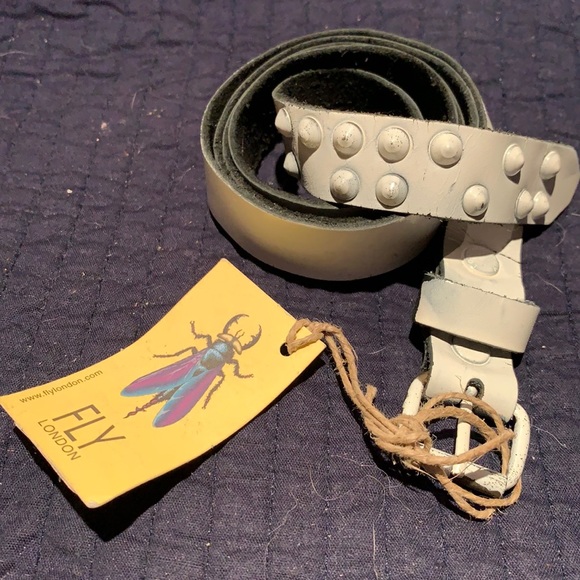 Fly London Accessories - Fly London Pearl Crackle Susie Leather Belt